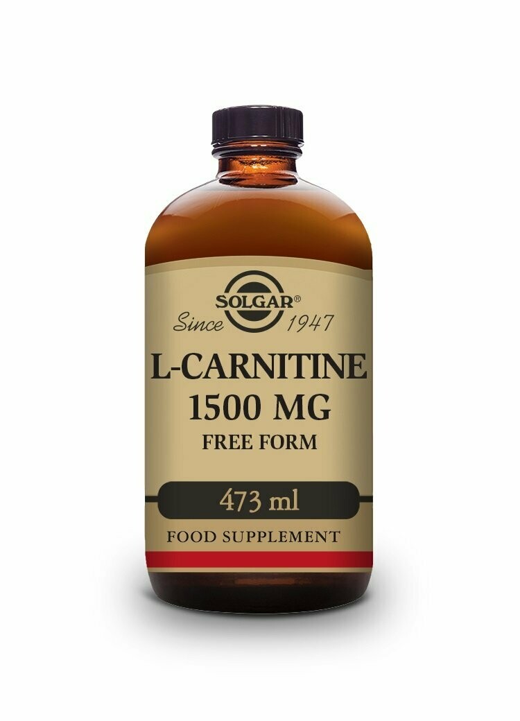 L-Carnitina Líquida 1500 mg - 473 ml Solgar®