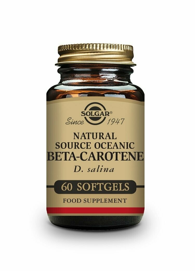 Beta-Caroteno Oceánico (7 mg) - 60 Cápsulas blandas Solgar®