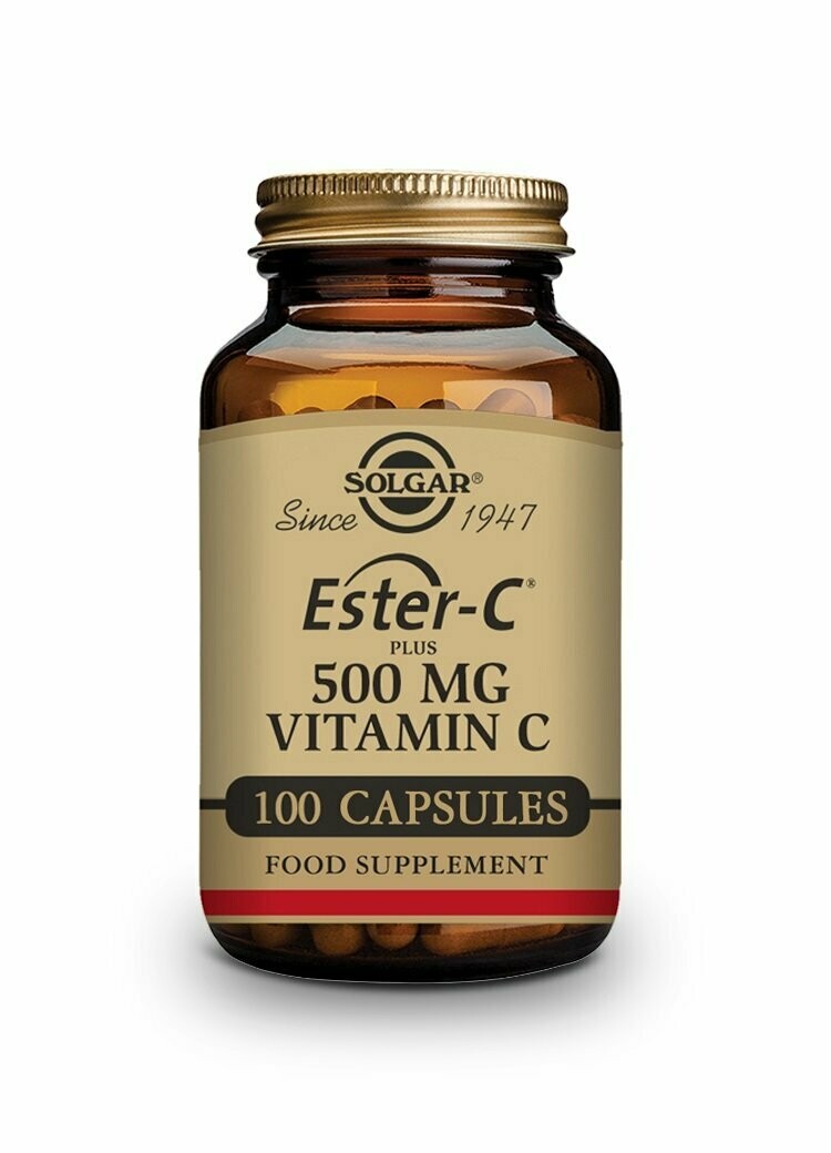 Ester-C® Plus Vitamina C 500 mg - 100 Cápsulas vegetales Solgar®