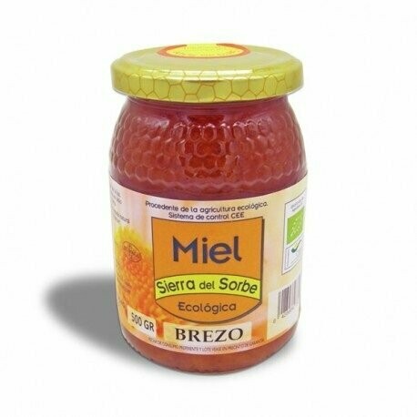 Miel Ecológica de Brezo 500 gr Sierra del Sorbe