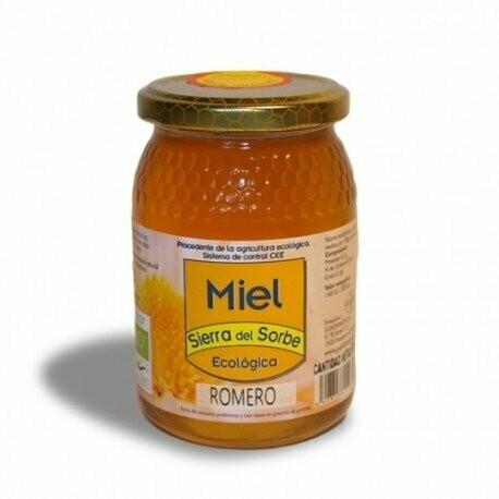 Miel ecológica de Romero 1000 gr Sierra del Sorbe