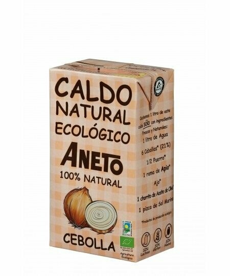 Caldo Ecológico de Cebolla 1 litro de Aneto