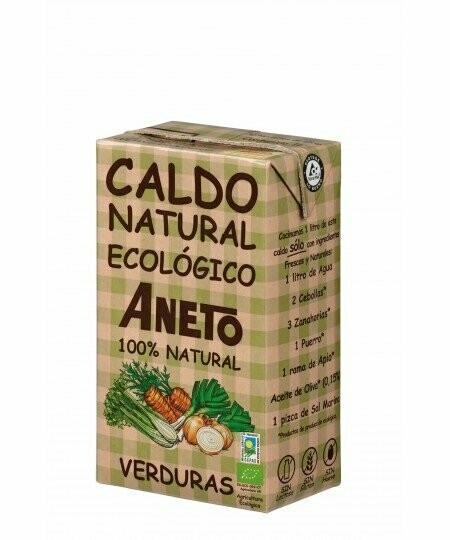 Caldo Ecológico de Verduras 1 litro de Aneto