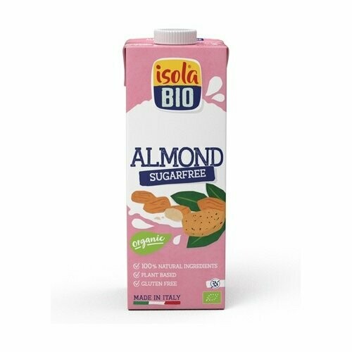 Bebida de Leche de Almendra sin azúcar Bio 1l Isola Bio