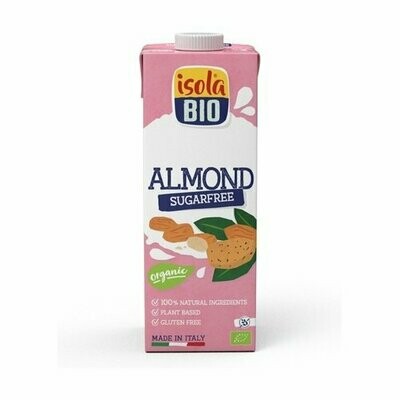 Bebida de Leche de Almendra sin azúcar Bio 1l Isola Bio