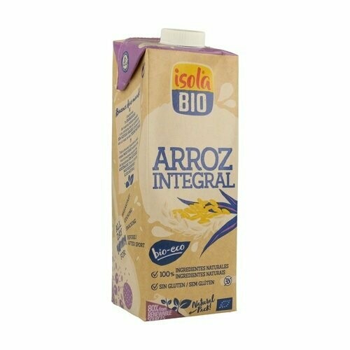 Bebida de Arroz Integral Bio 1l Isola Bio