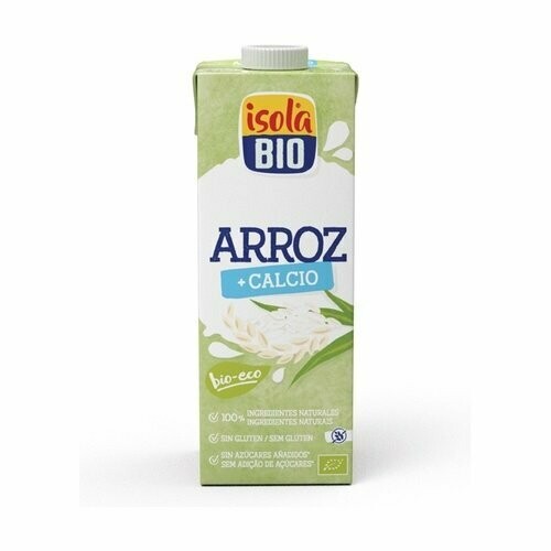 Bebida de Arroz con Calcio Bio 1l Isola Bio