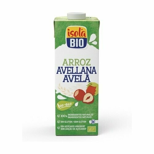 Bebida de Arroz Avellana Bio 1l Isola Bio