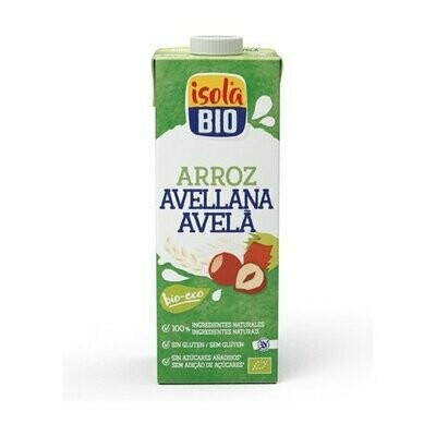 Bebida de Arroz Avellana Bio 1l Isola Bio Bebida de Arroz Avellana Bio 1l Isola Bio