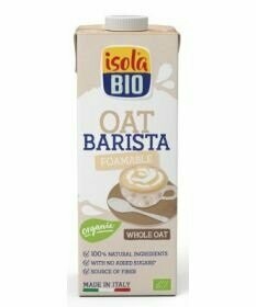 Bebida de Avena Barista Bio 1l Isola Bio Bebida de Avena Barista Bio 1l Isola Bio