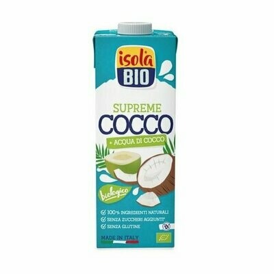 Bebida de Supreme Coco Bio 1l Isola Bio Bebida de Supreme Coco Bio 1l Isola Bio