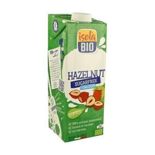 Bebida de Avellana sin azúcar y con calcio Bio 1l Isola Bio