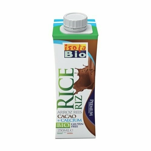 Bebida de Arroz con Cacao y Calcio Bio 250 ml Isola Bio