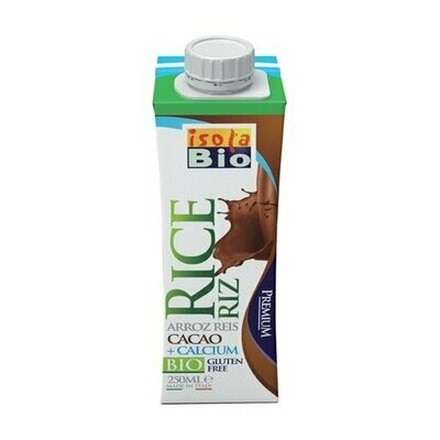 Bebida de Arroz con Cacao y Calcio Bio 250 ml Isola Bio