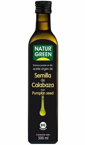 Aceite Semilla de Calabaza Bio 500 ml NaturGreen