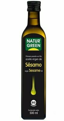 Aceite Sésamo Bio 500 ml NaturGreen Aceite Sésamo Bio 500 ml NaturGreen