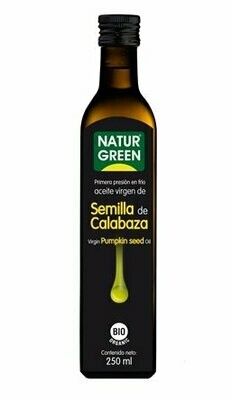 Aceite Semilla de Calabaza Bio 250 ml NaturGreen