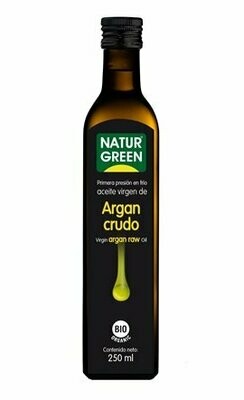 Aceite Argán Crudo Bio 250 ml NaturGreen Aceite Argán Crudo Bio 250 ml NaturGreen