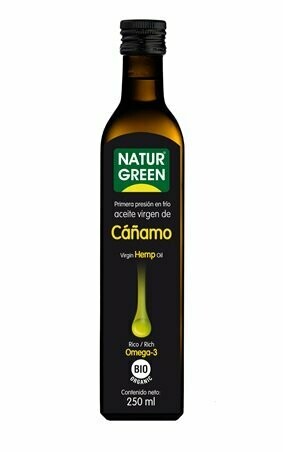 Aceite Cáñamo Bio 250 ml NaturGreen