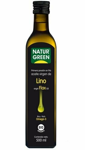 Aceite Lino Bio 500 ml NaturGreen