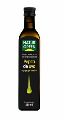 Aceite Pepita de Uva Bio 250 ml NaturGreen Aceite Pepita de Uva Bio 250 ml NaturGreen