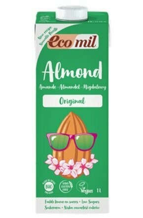 Almond Original con sirope de ágave Bio 1 L Ecomil