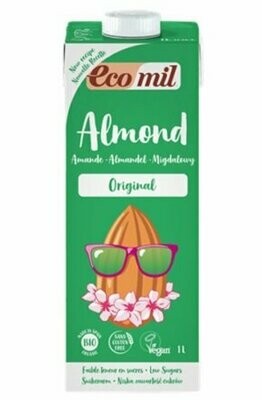 Almond Original con sirope de ágave Bio 1 L Ecomil Almond Original con sirope de ágave Bio 1 L Ecomil
