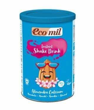 Leche de almendra calcio Instant Bio 400 g. Ecomil