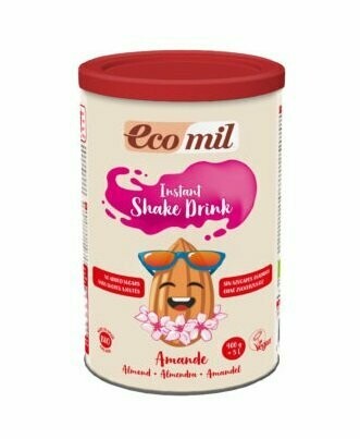 Leche de almendra sin azúcares añadidos Instant Bio 400 g Ecomil