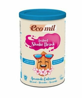 Leche de almendra sin azúcares añadidos calcio Instant Bio 400 g Ecomil Leche de almendra sin azúcares añadidos calcio Instant Bio 400 g Ecomil