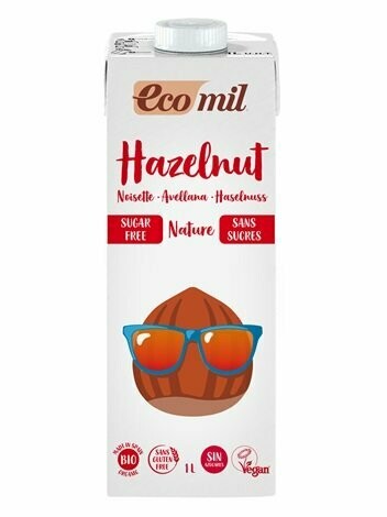 Bebida de avellana sin azúcares Bio 1 L Ecomil