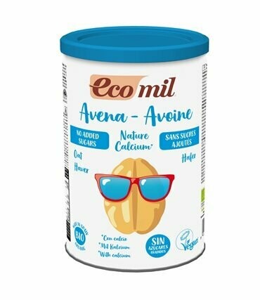 Bebida de avena sin azúcares añadidos calcio Instant Bio 400 g   Ecomil