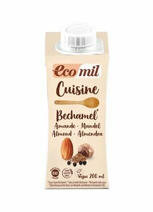 Bechamel de almendra para cocinar Bio 200 ml Ecomil