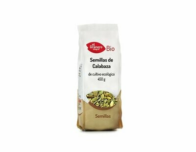 Semillas de Calabaza Bio, 450g El Granero Integral Semillas de Calabaza Bio, 450g El Granero Integral