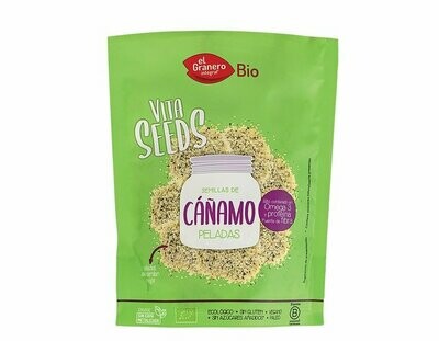 Vitaseeds Semillas de Cáñamo Pelado Bio 200g El Granero Integral