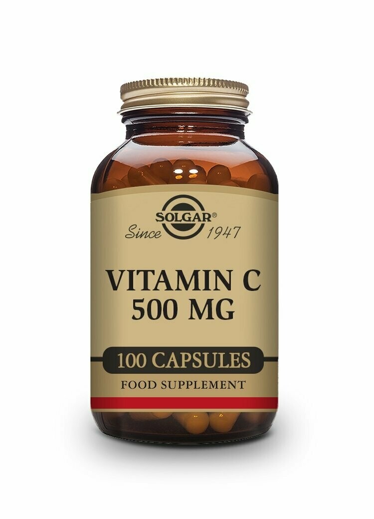 Vitamina C 500 mg - 100 Cápsulas vegetales Solgar®