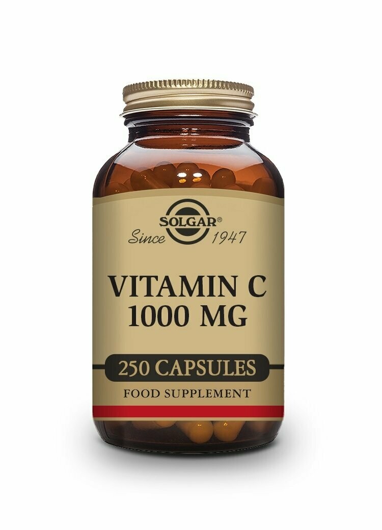 Vitamina C 1000 mg - 250 Cápsulas vegetales Solgar®