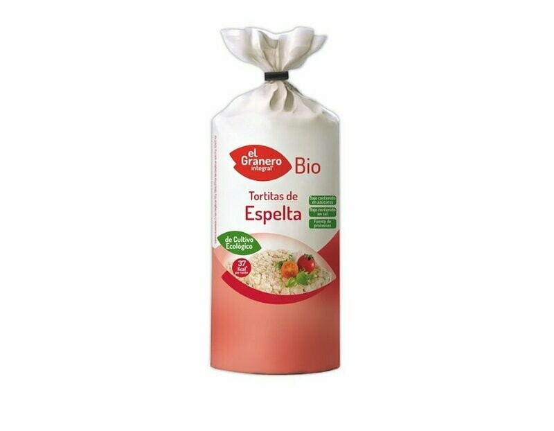 Tortitas de Trigo Espelta Bio, 108 g El Granero Integral