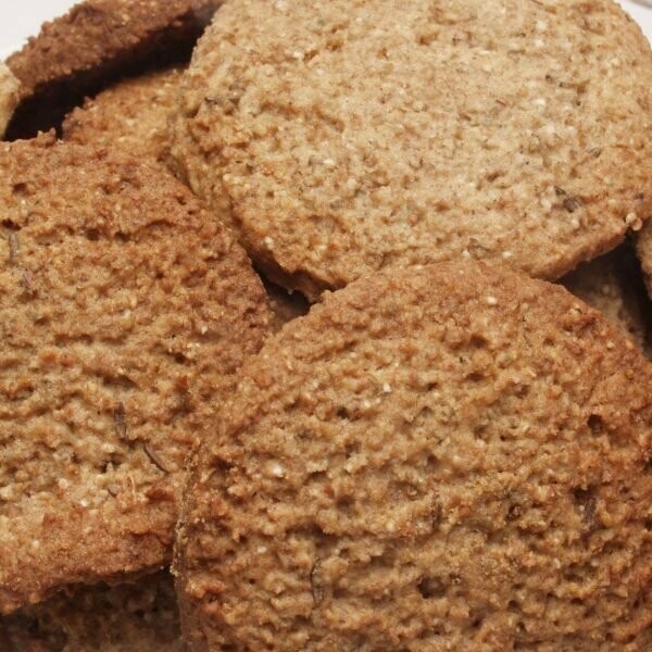 Galletas Integrales de Centeno ecológicas envasadas 200g Biogredos