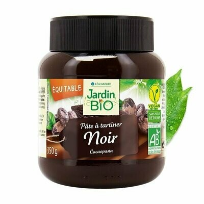 Crema de Cacao Negro Bio 350 g Jardín Bio