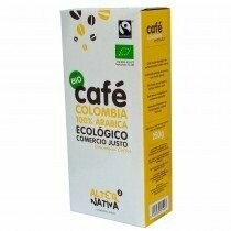 Café de origen Colombia 100% Arábica Molido Bio Comercio Justo 250 g AlterNativa3