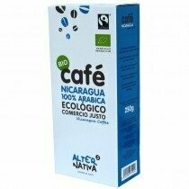 Café de origen Nicaragua 100% Arábica Molido Bio Comercio Justo 250 g AlterNativa3
