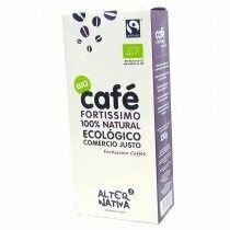 Café Fortissimo 100% Natural Molido Bio Comercio Justo 250g AlterNativa3