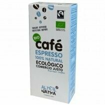 Café Espresso 100% Natural Molido Bio Comercio Justo 250g AlterNativa3