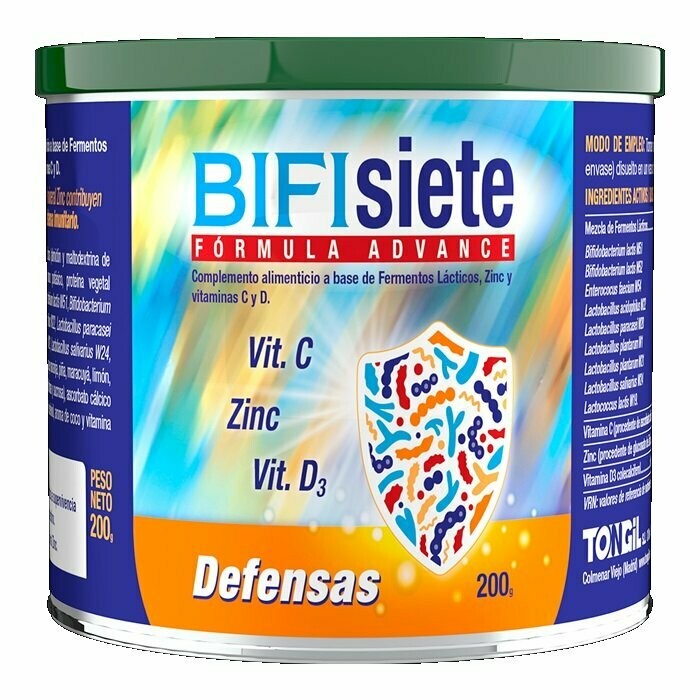 Bifisiete Defensas 200 gr Fórmula Avanzada Tongil