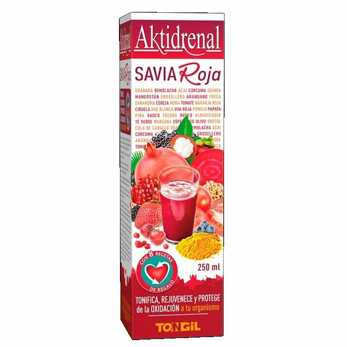 Savia Roja Aktidrenal 250 ml Tongil