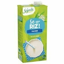 Bebida Vegetal de Arroz con Calcio Bio 1 L Sojade
