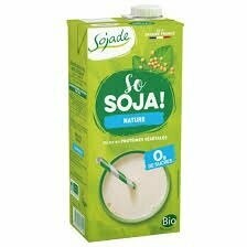 Bebida Vegetal de Soja Natural sin azúcar Bio 1 L Sojade