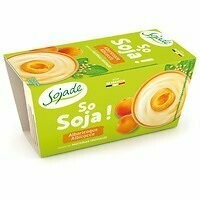 Especialidad de soja – Albaricoque Bio 2 x 100 gr  Sojade
