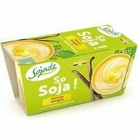 Especialidad de soja – Vainilla Bio 2 x 100 gr  Sojade